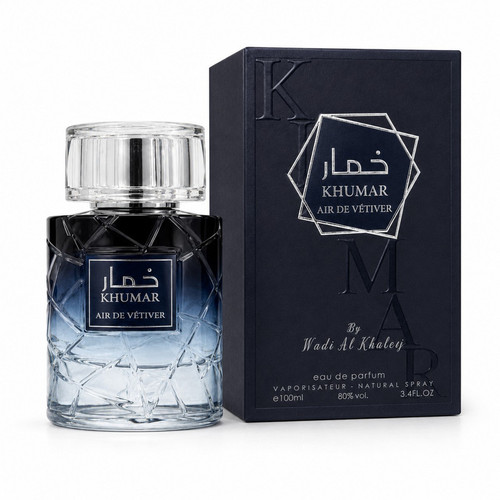 ادوپرفیوم مردانه وادی الخلیج مدل خمار ایر د وتیور حجم 100 میلیلیتر